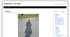 Desktop Screenshot of ohnekontur.de