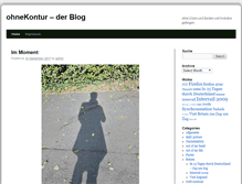 Tablet Screenshot of ohnekontur.de